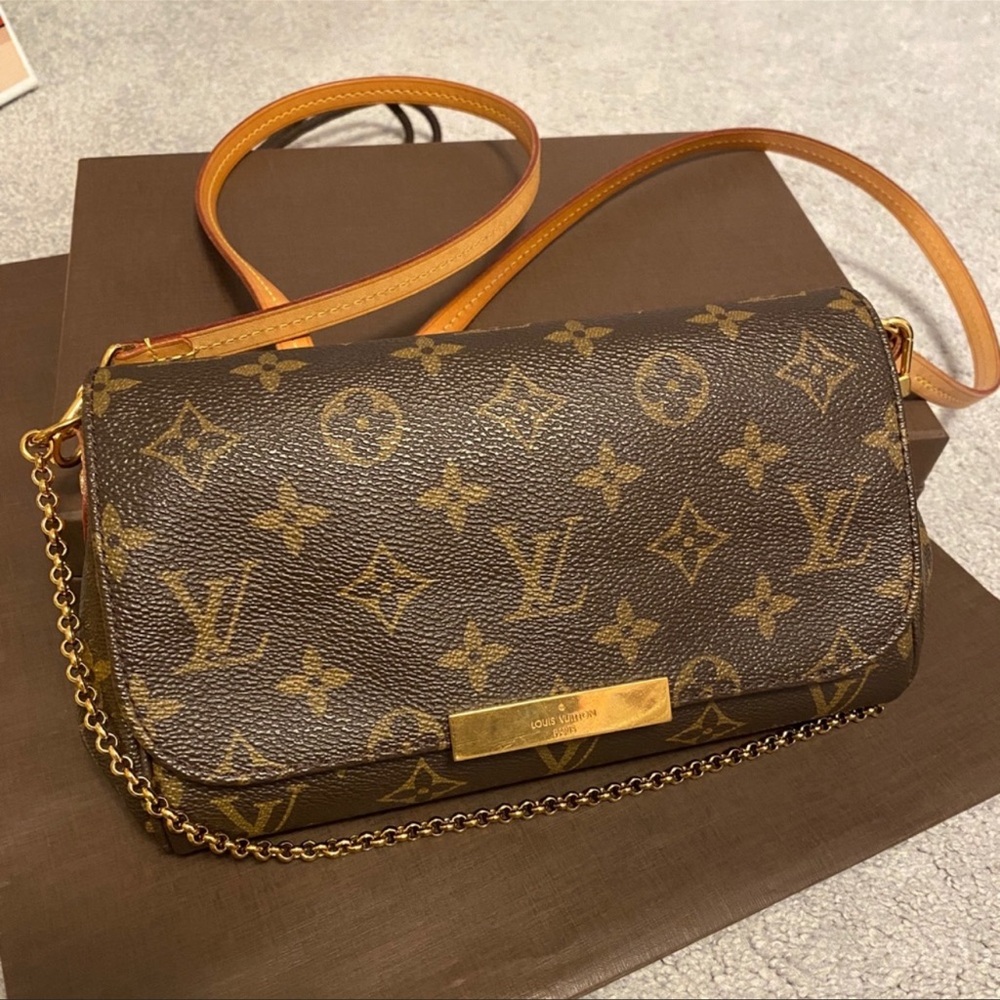 AUTHENTIC LOUIS VUITTON FAVOURITE BAG CLUTCH WRISTLET